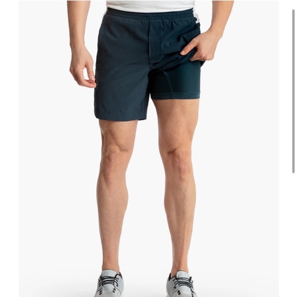 Birddogs Gym Shorts Navy Large 9” Lined - Picture 2 of 9